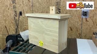 How to build a Honeybee Swarm Trap  beekeeping [upl. by Banks]