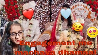 maasi ki engagement😍ll machaya dhamaal sogravlogs [upl. by Holle844]