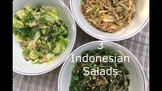 Pisang Susus 3 Salads [upl. by Siulegroj114]