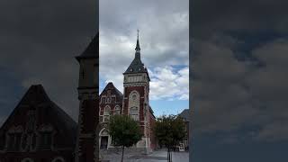 View on Palais de Justice in Nivelles 🏰 belgium wallonie architecture [upl. by Stefania]