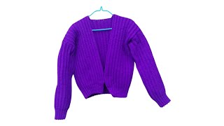 kuboha imipira ntucikwe kuko kuboha uyumupira biroroshye rwosecrochet cardigan for beginners [upl. by Alekram235]