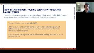 ConnectALL AHCP Forum for Owners of Regulated Affordable Housing Properties  November 6 2023 [upl. by Yelnahs]