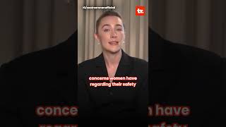 Saoirse Ronan Expressed Her Surprise to a Viral Clip in TikTok [upl. by Ylrebmi]