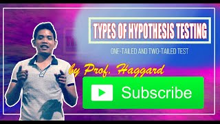 Types of Hypothesis Testing Onetailed amp Twotailed Test [upl. by Htebasile414]