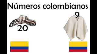 Números colombianos [upl. by Einahpets]