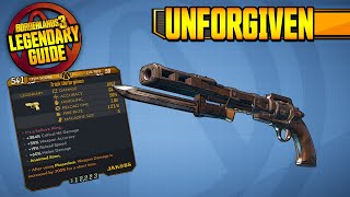 UNFORGIVEN  Legendary Item Guide amp Drop Location Borderlands 3 [upl. by Ettelocin850]