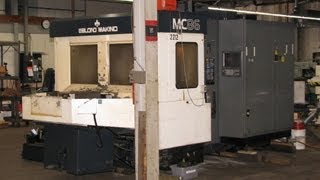 1995 Leblond Makino MC86 4Axis CNC HMC Ref76A172  SOLD [upl. by Aicirt117]