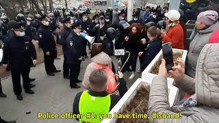 Protests in Russia on 21th of April 2021 [upl. by Kadner]