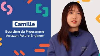 Témoignage de Camille  Boursière du Programme Amazon Future Engineer [upl. by Soalokcin831]