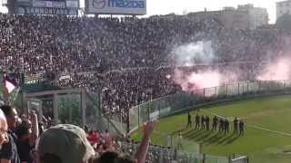 Mario Gomez  Il primo giro di campo al Franchi [upl. by Hewes113]