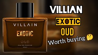 New Villain exotic oud perfume review [upl. by Einaoj]