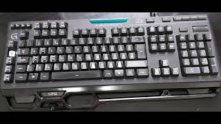 LOGITECH G910 KEYBOARD REPAIR Replace GSwitches Buttons Key for Logitech G910 [upl. by Ahsat947]