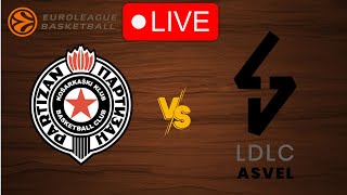 🔴 Live Partizan vs LyonVilleurbanne  EuroLeague 20232024  Live Play by Play Scoreboard [upl. by Aeki560]