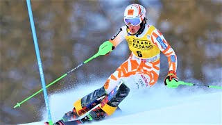 FIS Alpine Ski World Cup  Womens Slalom Run 1  Sestriere ITA  2022 [upl. by Seve]