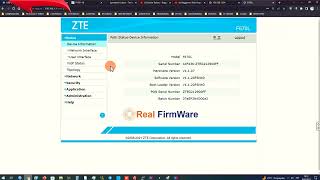 Firmware Liberacion ZTE F670L [upl. by Gnanmos]