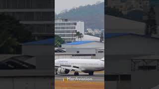 COPA AIRLINES BOEING 737 MAX 9 LANDING AT GUAYAQUIL ECUADOR 😍✈️ aviation aeropuerto shorts [upl. by Neeham435]