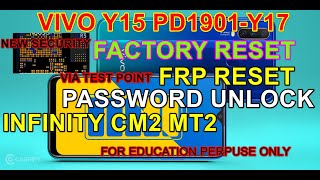 Vivo y15Y17 pd1901 password unlock amp frp bypass new security 100 done unlockumt tool failed [upl. by Valenka]