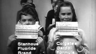 1956 Colgate Toothpaste Commercial [upl. by Ardnassela]