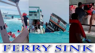 Ferry Boat Sinks in The Bahamas [upl. by Hogue]