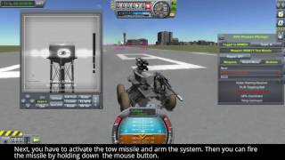 How to use BDs armory tow missiles tutorial [upl. by Ardehs]