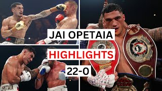 Jai Opetaia 220 Highlights amp Knockouts [upl. by Flessel]