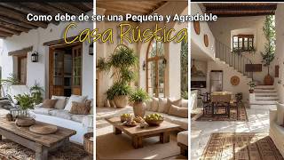 CASA RUSTICA Como Debería Ser una Pequeña y Hermosa [upl. by Cyndie]