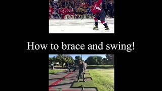 Hockey Golf Swing Comparison  Brendon from Be Better Golf [upl. by Zacarias]