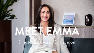 Meet Emma Director amp Licensed Conveyancer [upl. by Ellehcim]