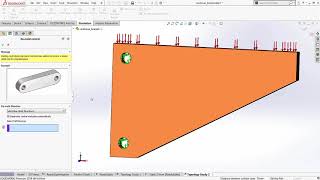 SOLIDWORKS Simulation  Topology Optimization [upl. by Ahsoet346]