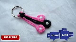 Diy waste macrame key chain [upl. by Schaefer86]