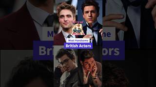 Most Handsome British Actors uk shorts [upl. by Skoorb]