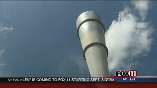 Hail cannon seemingly helps cranberry farmer [upl. by Annaiv]