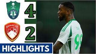 Al Ahli vs Al Damac 42 Extended Highlights  Ivan ToneyFirmino amp Fallatah GOALS [upl. by Chansoo]