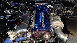 ECU MASTER  RB26 HKS T51R  Tuned JSassalos Drift Car  Nissan 200sx S13 [upl. by Davide]