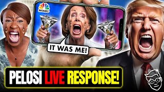 Pelosi Has UNHINGED MELTDOWN on LIVETV After LEAKED Video Proving Shes Responsible for January 6th [upl. by Ecyac]