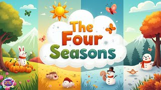 The Seasons Song  SuperSimpleSongs  Nursery Rhymes amp Songs For Children  Little Discoveries [upl. by Elladine]