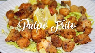 ✅ PULPO FRITO ✅ Receta de Pulpo Frito crujiente y sabroso 🐙🐙🐙 [upl. by Brittain]