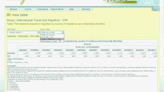 Infoshare Module 3 of 5  Change the table format download the data or save as a table query [upl. by Ilrebma]