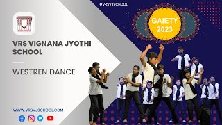 VRS Vignana Jyothi School  GAIETY 2023  Westren Dance [upl. by Minnnie65]