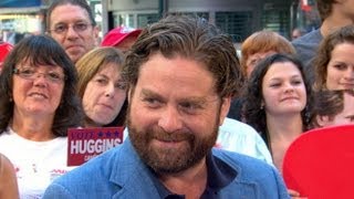 Zach Galifianakis Interview Campaign Character is Inspired By High School Act Infeminate Racist [upl. by Eednarb527]