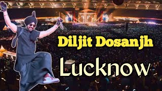 Dil Luminati tour Diljit Dosanjh concert in Lucknow ekana football stadium Lucknow [upl. by Lodmilla534]