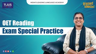 OET Reading Exam Special Practice Tips for Success [upl. by Lauralee]