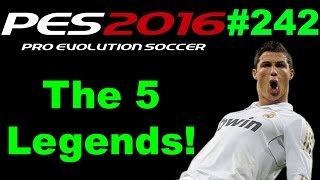 Pes 2016 Gameplay ITA  My Club BALL OPENING ECCO LE LEGGENDE Ep 242 [upl. by Scot]