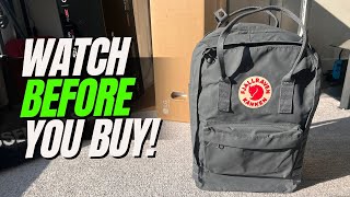 Quick Review of the Fjällräven Womens Kanken 15quot Laptop Backpack GREY [upl. by Akemor]