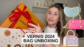 LOUIS VUITTON VERNIS 2024 NANO SPEEDY  Laine’s Reviews [upl. by Attolrac]