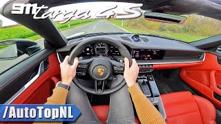 PORSCHE 911 992 TARGA 4S POV Test Drive by AutoTopNL [upl. by Naloj]