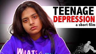 TEENAGE DEPRESSION Part 02 l A short film  Mental Health Awareness Motivational Video  Ayu Anu [upl. by Ainat]