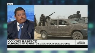 Linvité  Colonel Badjeck porteparole du ministère de la Défense camerounais [upl. by Ainatit]