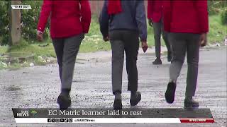 Eastern Cape  Murdered matric learner laid to rest [upl. by Rusty629]