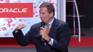 Mark Hurd Oracle Digital Transformation Day Paris 21 novembre 2014 [upl. by Erlene]